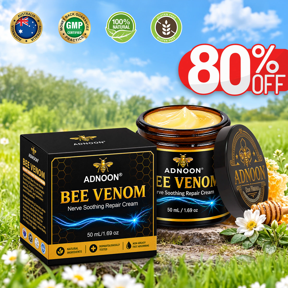 𝑨𝑫𝑵𝑶𝑶𝑵® 𝑩𝑬𝑬 𝑽𝑬𝑵𝑶𝑴 𝑵𝒆𝒓𝒗𝒆 𝑺𝒐𝒐𝒕𝒉𝒊𝒏𝒈 𝑹𝒆𝒑𝒂𝒊𝒓 𝑪𝒓𝒆𝒂𝒎